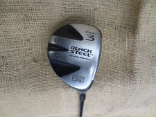 Master Grip BLACK STEEL Strong 3 Wood 13 Black Gold Graphite Senior