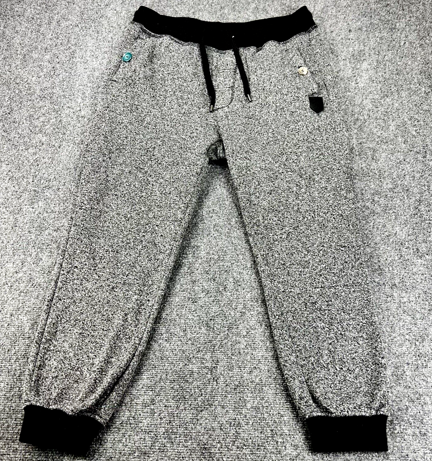 Southpole Mens Gray Jogger Sweatpants Elastic Waist Lounge 32x28 Medium