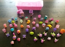 Hatchimal CollEGGtibles Lot of 51 Case Pixie Mermaid Royals Glitter Rares Others