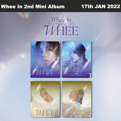 Whee In WHEE 2nd Mini Album 2SET CD+Photobook+Photocard+Etc+Tracking# MAMAMOO
