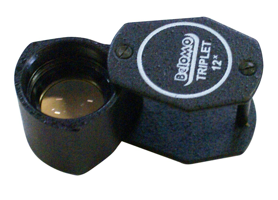 BelOMO Triplet Viewing Magnifier 10x 12x 15x 20x Loupe Glass