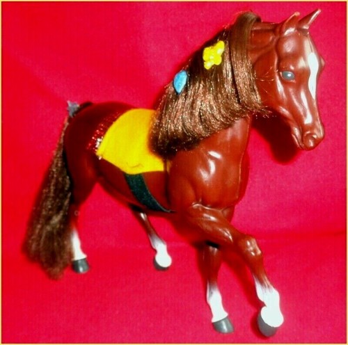 BARBIE PFERD "ZUCHERO / HONEY" MATTEL PFERD 1982 auch für B.Jim,L.Ranger u.a. - Bild 3 von 12