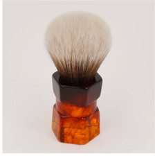 Mens Shaving Brush Synthetic Fibre Barber Facial Beard Care Grooming Salon