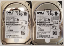 Lot of 2 Dell MBD2300RC 300GB SAS 2.5" 10K 6Gbps SERVER ONLY Hard Drives