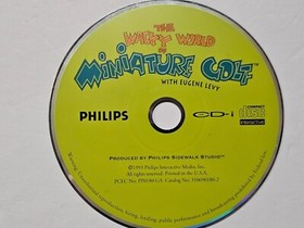 THE WACKY WORLD OF MINIATURE GOLF Philips Magnavox CDi CD-I Complete in Case cic