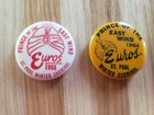 ST. PAUL WINTER CARNIVAL - 1964,1968 ~ Prince of the East Wind Pin Backs EUROS  — photo 1