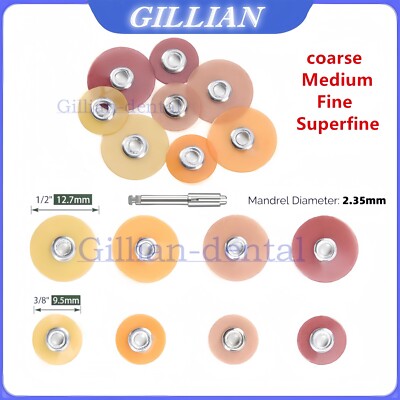 Dental Soflex Coarse Medium Superfine Fine Composite Finishing Polishing Discs