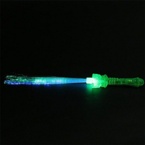 LED Fiber Optic Wands Light Up Fiber optic Glow Stick Star Heart