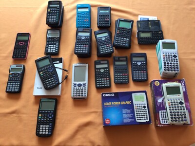 Texas Instruments wissenschaftlicher Taschenrechner Uni Schule Graphic