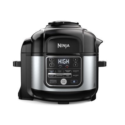   Foodi  10-In-1 6.5-Quart Pro Pressure Cooker Air Fryer Multicooker, Stainless,