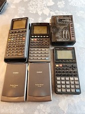 Casio Calculators POCKET Viewer Aiwa Cassete Player As Is