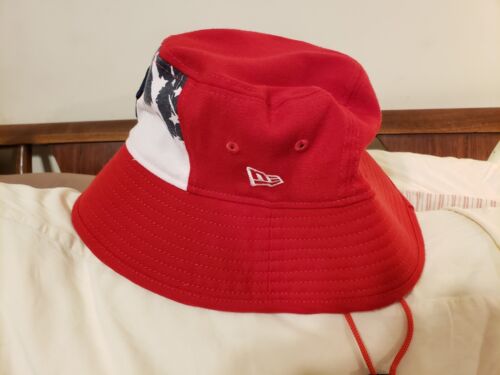 New Era Philadelphia Phillies 4th of July Red 2022 Bucket Hat MLB Baseball OSFM! - Picture 3 of 8