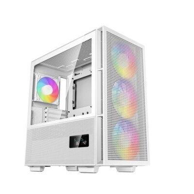 6933412774877 DeepCool CH560 DIGITAL WH Midi Tower Weiß DEEPCOOL