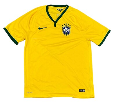 Schleis — Brazil National Team Nike Dri-Fit #10 Jersey — Size