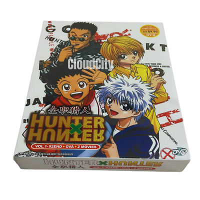 Anime DVD HUNTER X HUNTER (1999) Vol.1-92 End + OVA + 2 MOVIE