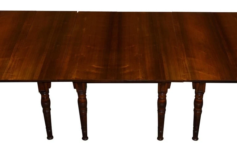 Rare Gillows Lancaster 1789-1795 George III American Walnut Dining Table - Image 4 of 4