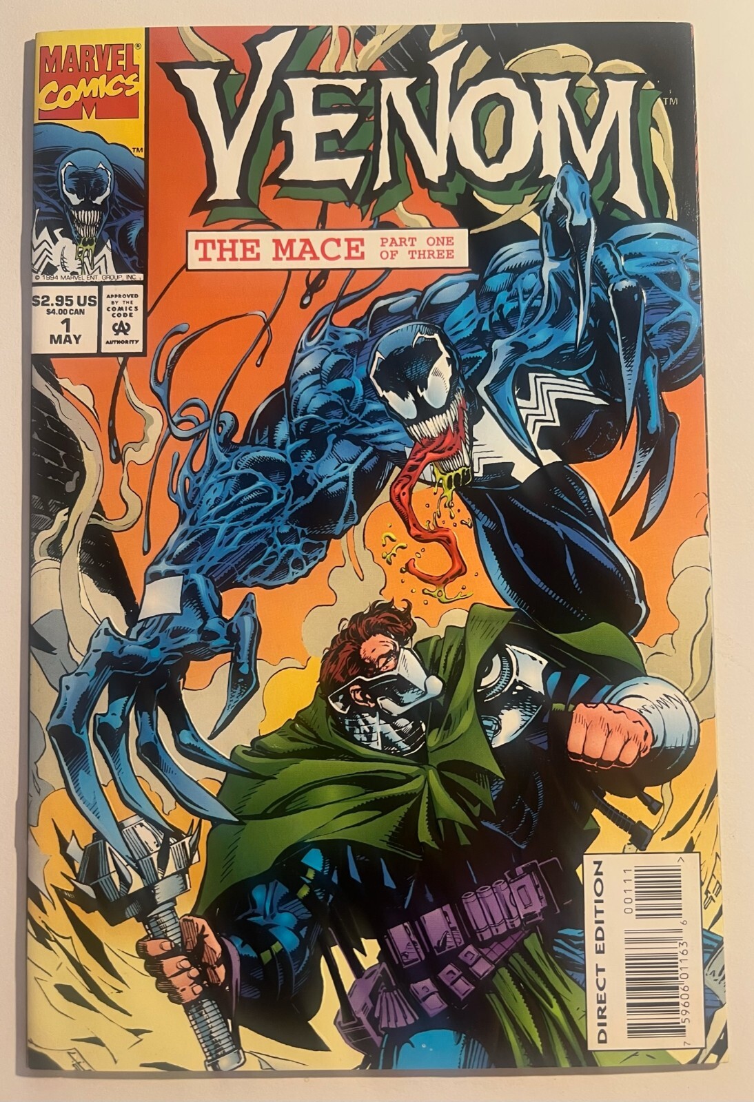 VENOM THE MACE #1 / MARVEL COMICS / English / 8.0 Very Fine +