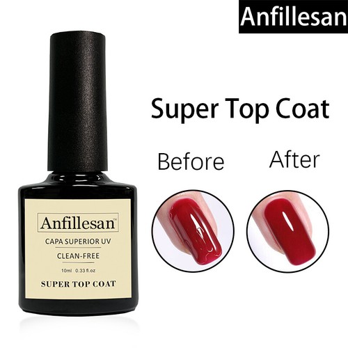 Anfillesan Nail Polish UV LED Soak Off Gel Polish Base Top Coat Gel Varnish 10ml - Picture 28 of 155