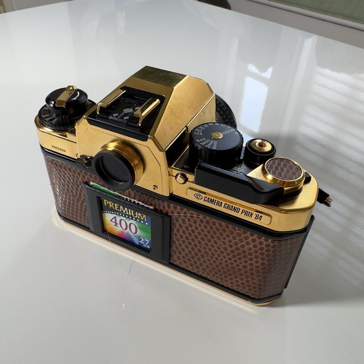 Nikon FA 35mm SLR Camera - Gold, 50th Anniversary Edition Nikon FA 35mm SLR Camera - Gold, 50th Anniversary Edition
