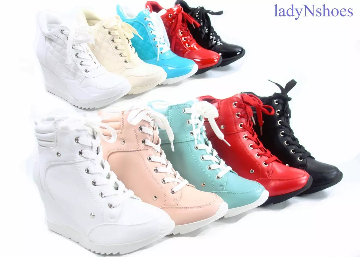 Sneaker wedge shop bootie