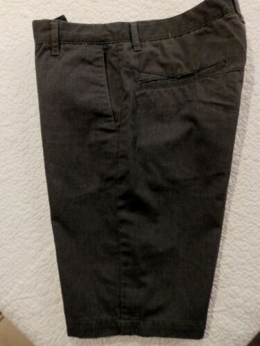 Volcom Corpo Class Mens 30 Gray Vmonty Shorts Flat Front 2-Pocket - D4015 - Picture 4 of 7