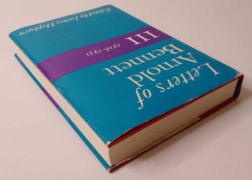Letters of Arnold Bennett: Vol III 1916-1931 Edited By James Hepburn. Hardcover - Picture 4 of 12