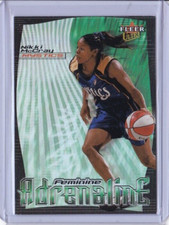 2000 Fleer Ultra WNBA Feminine Adrenaline #1 FA Nikki McCray IDWN.31