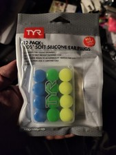 TYR Kids' Soft Silicone Ear Plugs - 12 Pack 6 Pairs