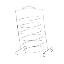 Serving Stand for Plates Organizer Multi Tier Plates Storage Rack for Table