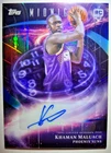 2025 Topps Midnight Khaman Maluach Stroke Of Midnight Auto Suns / Duke