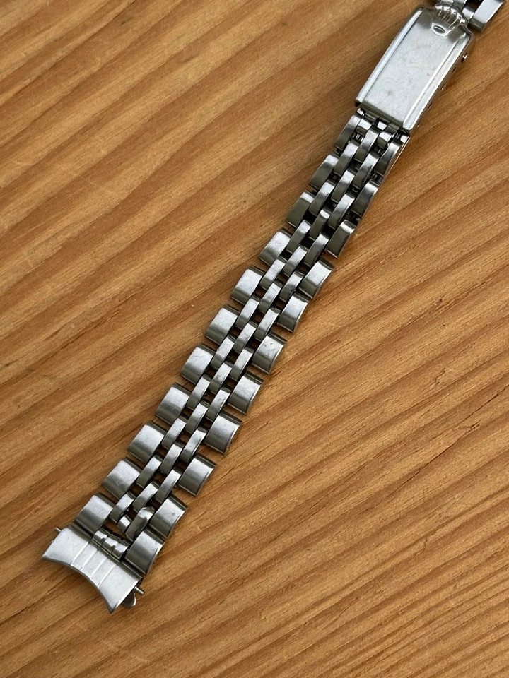 Vintage 1967 Rolex Jubilee Watch Bracelet 13mm with 68 End Links - Image 2 of 4