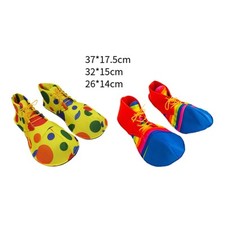 Jumbo Clown Schuhe für Bühnenauftritte, Rollenspiele, Requisiten für Kinder,