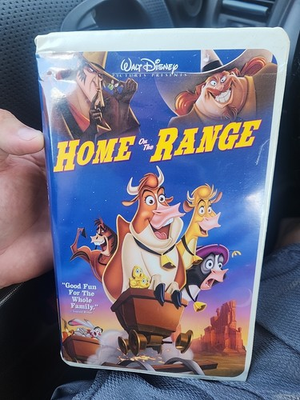 #ad Walt Disney#x27;s Home on the Range VHS Tape 2004 Clamshell Tested Works $8.75