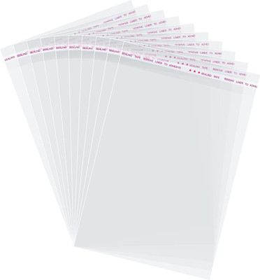 Self Sealing Cellophane Bags,6X9 Inches 200 Pcs Clear Cookie Bags Resealable Cel