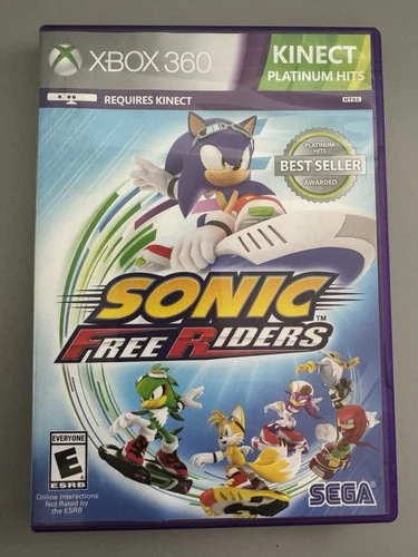 Sonic Free Riders (Xbox 360, 2010) Complete Tested Working - Free Ship