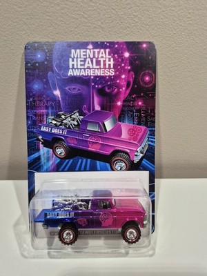 Hot Wheels CS Customs Stangler Mental Healt Awareness Texas Drive Em CS11