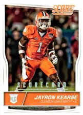 2016 Score #419 Jayron Kearse Scorecard