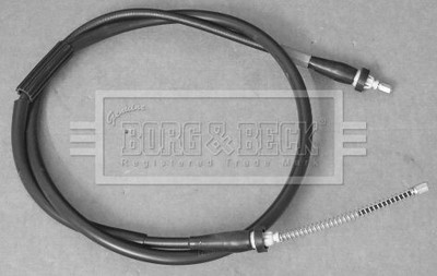 Borg & Beck BKB3679 Parking Brake Cable Pull Rear Right Fits Renault Clio