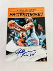 Avery Johnson Auto /75 2022-23 Panini Court Kings Masterstrokes Autograph