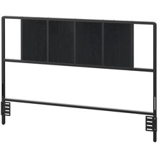 Queen Size Headboard Only, Metal Headboard with Adapters, Minimalist Industri...