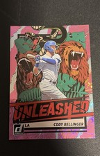 2021 Panini Donruss - Unleashed Cody Bellinger #UNL4 Pink Fireworks