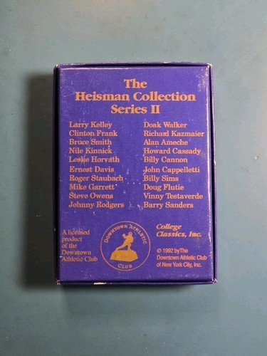 The Heisman Collection, Series II, 1992, Downtown Athletic Club, NCAA Football - Picture 2 of 4