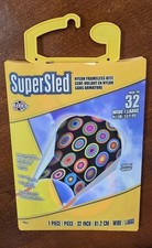 X Kites SuperSled Nylon Frameless Kite Circles 32 Inch 2023 Ages 8 8-16