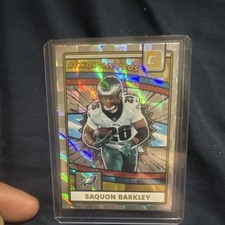 2025 Panini Donruss Action All-Pros Saquon Barkley Eagles #AAP-SBA Football Card