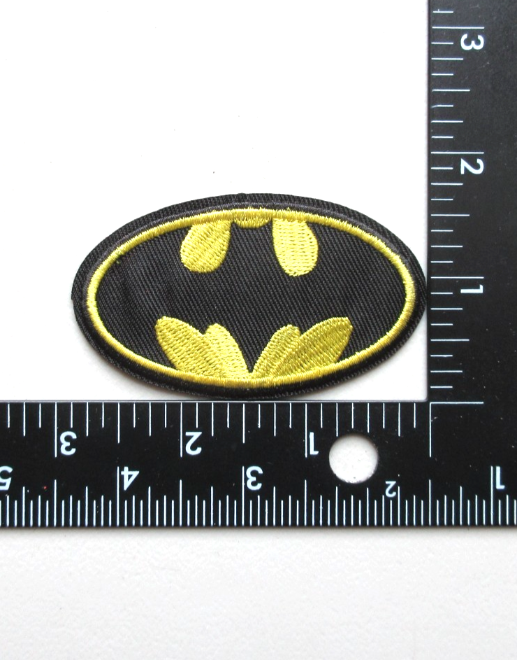 BATMAN LOGO SUPERHERO COMICS CLOTHING BACKPACKS HAT EMBROIDERED IRON ON ...