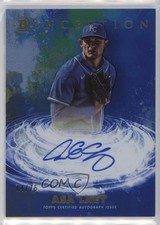 2021 Bowman Inception Primordial Prospects Blue Foil 74/75 Asa Lacy Auto 13v5