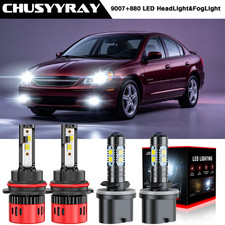Para For 2003 2004 2005 Dodge Neon 4-lados Led Faro Hilo Haz Niebla Bombillas Para For 2003 2004 2005 Dodge Neon 4-lados Led Faro Hilo Haz Niebla Bombillas