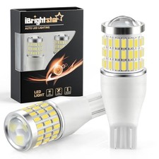 iBrightstar LED Bulb T15 912 LED Reverse Light Bulbs Super Bright for White 921