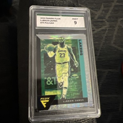 2020-21 Panini Flux - LeBron James #79 Green Pulsar Prizm