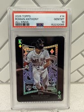 2026 Topps series 1 Roman Anthony AK-14 All Kings SSP (RC) PSA Graded